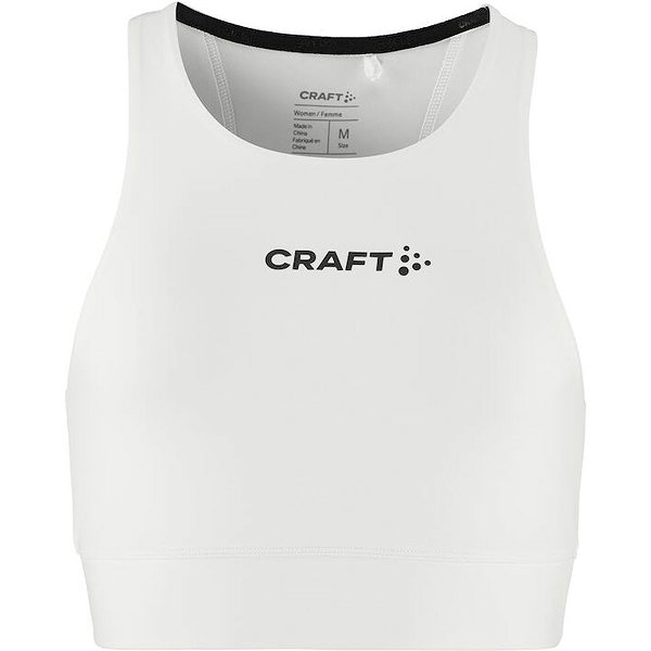Craft Rush 2.0 Crop Top Damen - Weiß