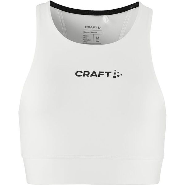 Craft Rush 2.0 Crop Top Damen - Weiß