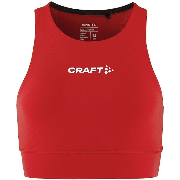 Craft Rush 2.0 Crop Top Damen - Rot