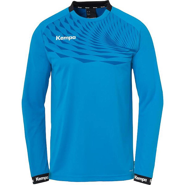 Kempa Wave 26 Longsleeve Hommes - Bleu Kempa / Royal