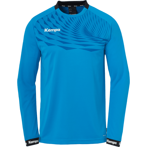 Kempa Wave 26 Longsleeve Hommes - Bleu Kempa / Royal