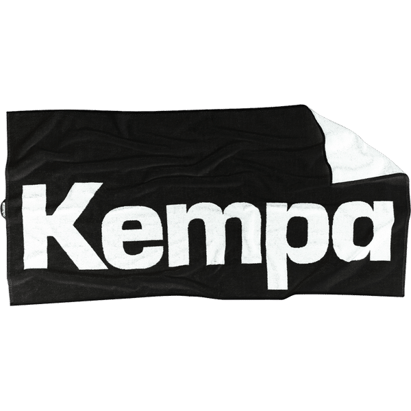 Kempa Handtuch - Schwarz / Weiß