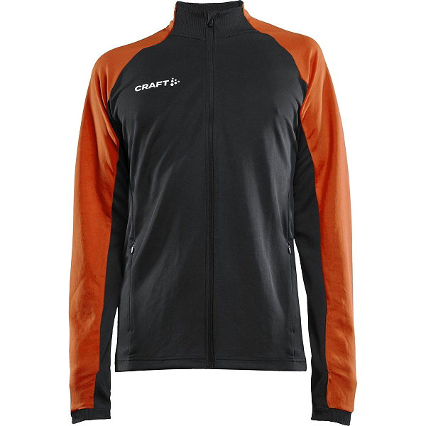 Craft Evolve Zip Trainingsjacke Kinder - Schwarz