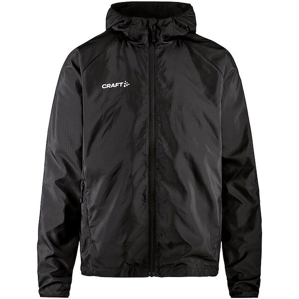 Craft Squad Wind Jacket pour Hommes Noir Teamswear