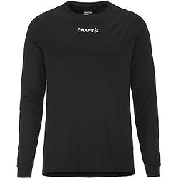 Craft Rush 2.0 Running Longsleeve Kinder - Schwarz
