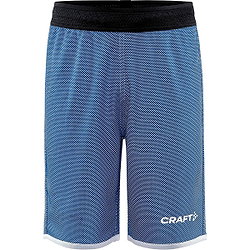 Craft Progress Short Réversible Enfants - Royal / Blanc