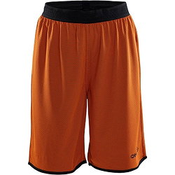 Craft Progress Reversible Short Kinderen - Oranje / Zwart