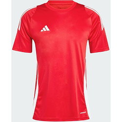 Adidas Tiro 24 T-Shirt Heren - Rood / Wit