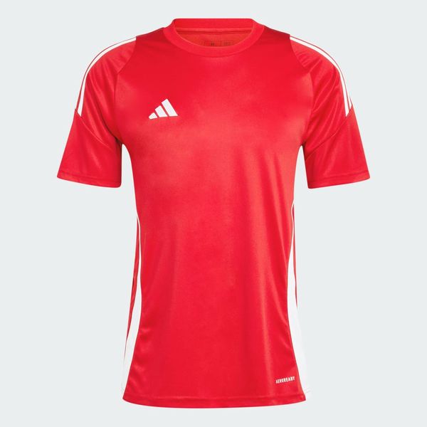 Adidas Tiro 24 T-Shirt Hommes - Rouge / Blanc