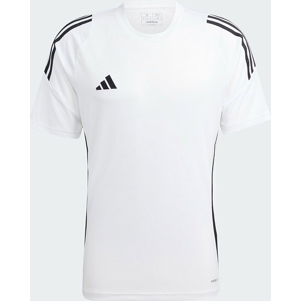 Adidas Tiro 24 T-Shirt Herren - Weiß / Schwarz