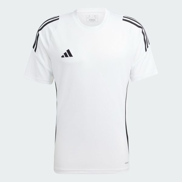 Adidas Tiro 24 T-Shirt Herren - Weiß / Schwarz