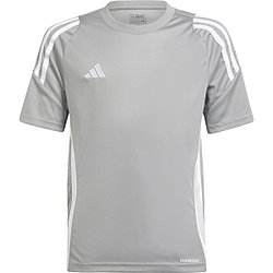 Adidas Tiro 24 T-Shirt Kinderen - Lichtgrijs / Wit
