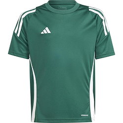 Adidas Tiro 24 T-Shirt Enfants - Vert Foncé / Blanc