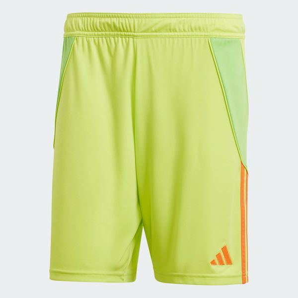 Adidas Tiro 24 Short Heren - Fluogeel / Oranje
