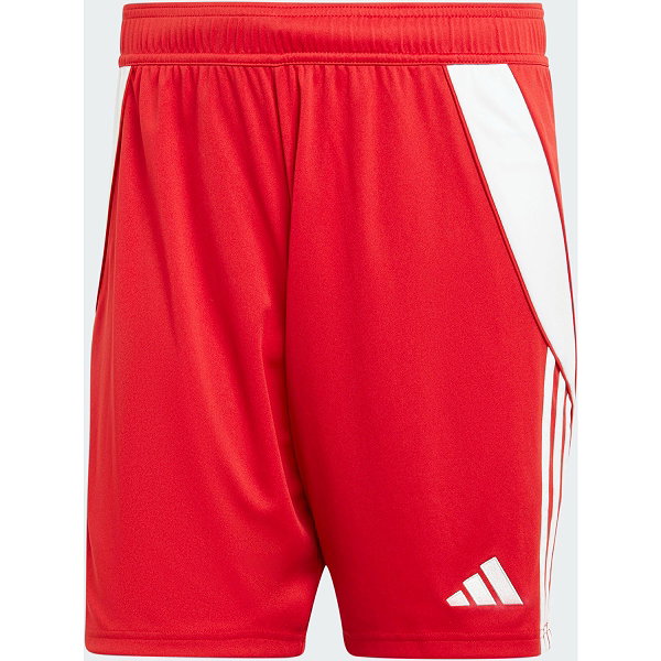 Adidas Tiro 24 Short Enfants - Rouge / Blanc