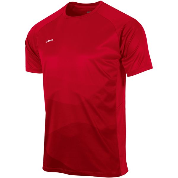 Reece Shift Maillot Manches Courtes Hommes - Rouge
