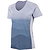Reece Shift Shirt Korte Mouw Dames - Denim