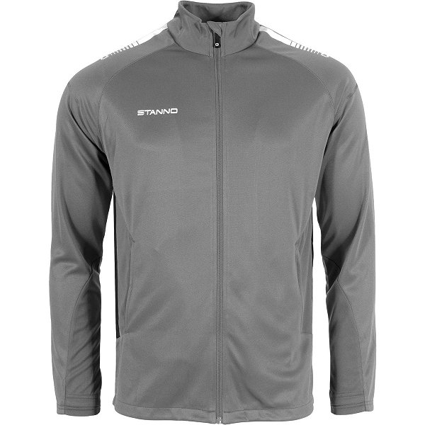 Stanno First Veste D'entraînement Zippée Hommes - Anthracite / Noir