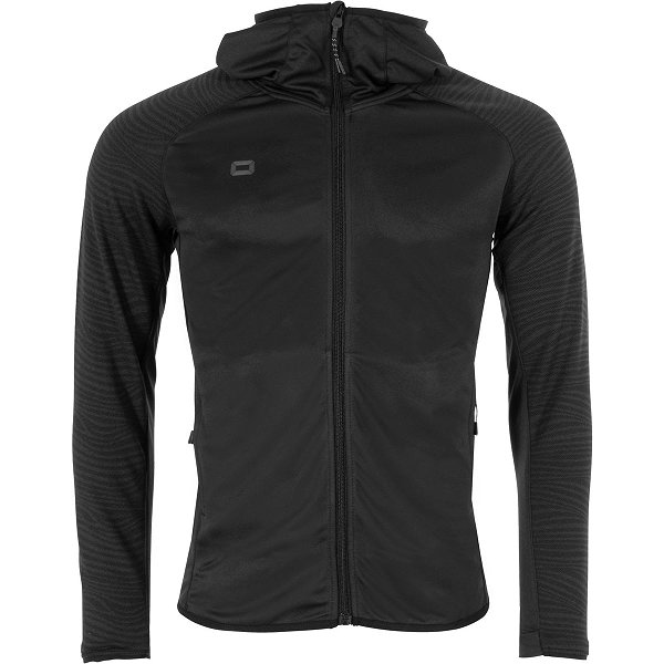 Stanno Functionals Hooded Top Full Zip Herren - Schwarz / Anthrazit