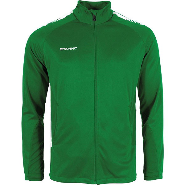 Stanno First Veste D'entraînement Zippée Hommes - Vert / Blanc