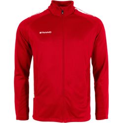 Vorschau: Stanno First Zip Trainingsjacke Herren - Rot / Weiß