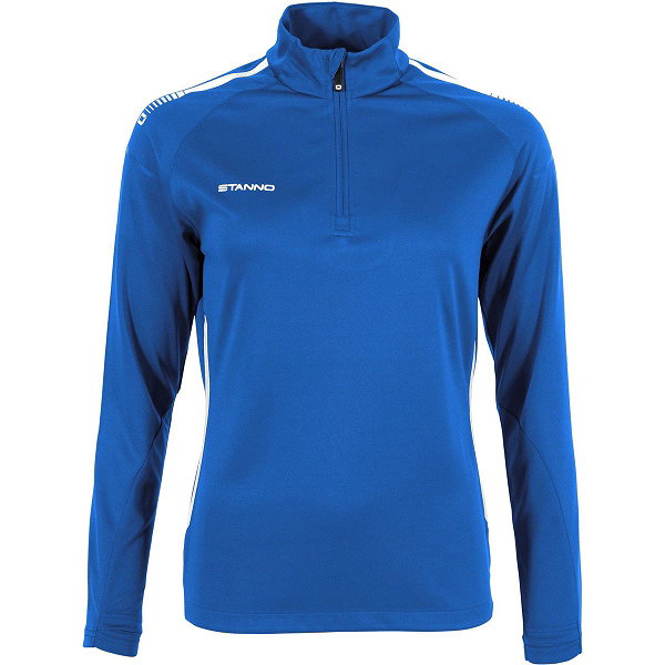 Stanno First Ziptop Femmes - Royal / Blanc