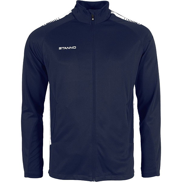 Stanno First Trainingsvest Rits Kinderen - Marine / Wit