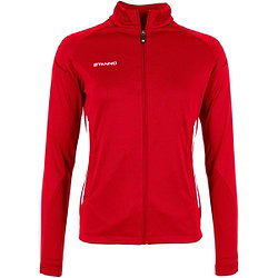 Stanno First Trainingsvest Rits Dames - Rood / Wit