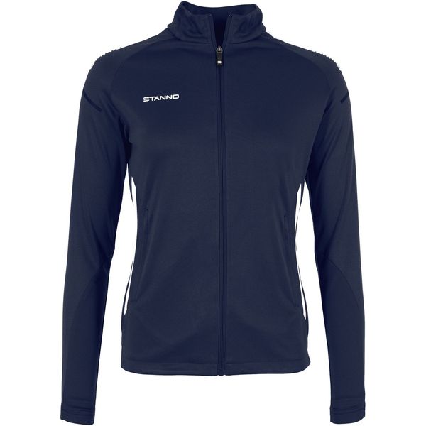 Stanno First Trainingsvest Rits Dames - Marine / Wit