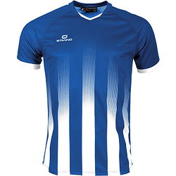 Présentation: Stanno Vivid Maillot À Manches Courtes Hommes - Royal / Blanc
