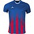 Stanno Vivid Maillot À Manches Courtes Hommes - Royal / Rouge