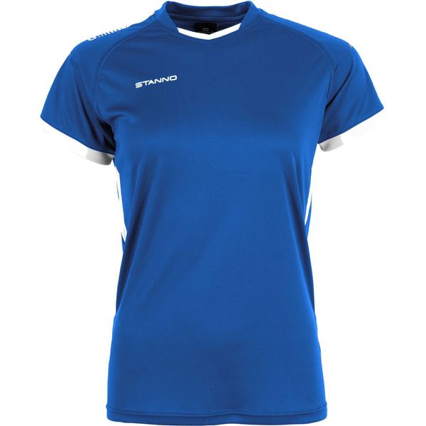 Stanno First Shirt Korte Mouw Dames - Royal / Wit