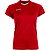 Stanno First Maillot À Manches Courtes Femmes - Rouge / Blanc