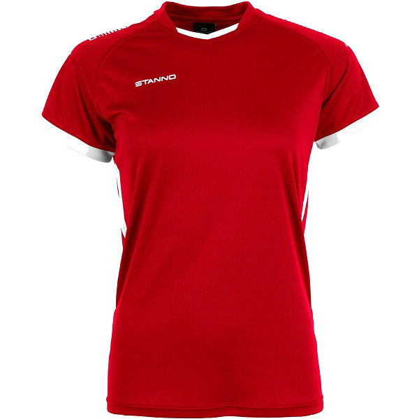Stanno First Trikot Kurzarm Damen - Rot / Weiß