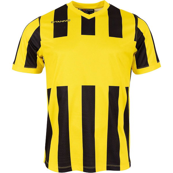 Stanno Aspire Maillot À Manches Courtes Enfants - Jaune / Noir