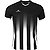 Stanno Vivid Maillot À Manches Courtes Hommes - Noir / Blanc