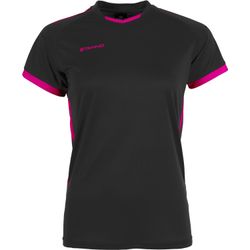 Voorvertoning: Stanno First Shirt Korte Mouw Dames - Zwart / Roze
