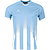 Stanno Vivid Maillot À Manches Courtes Enfants - Bleu Ciel / Blanc