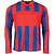 Stanno Aspire Maillot À Manches Longues Hommes - Rouge / Royal