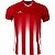Stanno Vivid Maillot À Manches Courtes Enfants - Rouge / Blanc