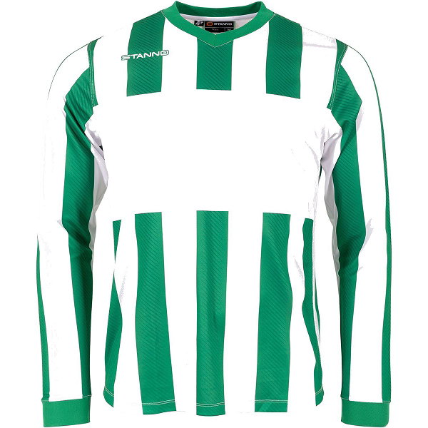 Stanno Aspire Trikot Langarm Kinder - Grün / Weiß