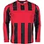 Stanno Aspire Maillot À Manches Longues Enfants - Rouge / Noir
