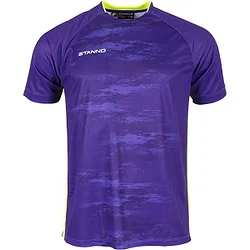Stanno Holi Holi Maillot À Manches Courtes Hommes - Mauve / Blanc