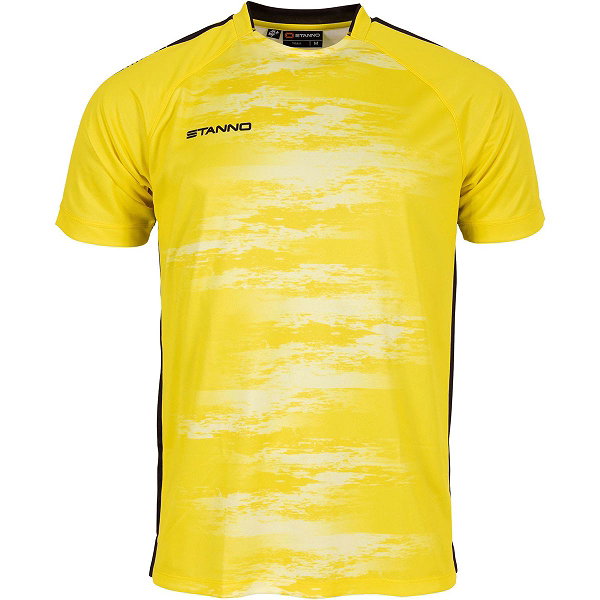 Stanno Holi Holi Maillot À Manches Courtes Enfants - Jaune / Blanc