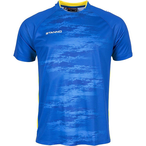 Stanno Holi Holi Maillot À Manches Courtes Enfants - Royal / Blanc