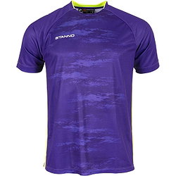 Stanno Holi Holi Maillot À Manches Courtes Enfants - Mauve / Blanc