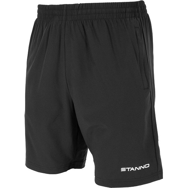 Stanno Field Woven Short Heren - Zwart