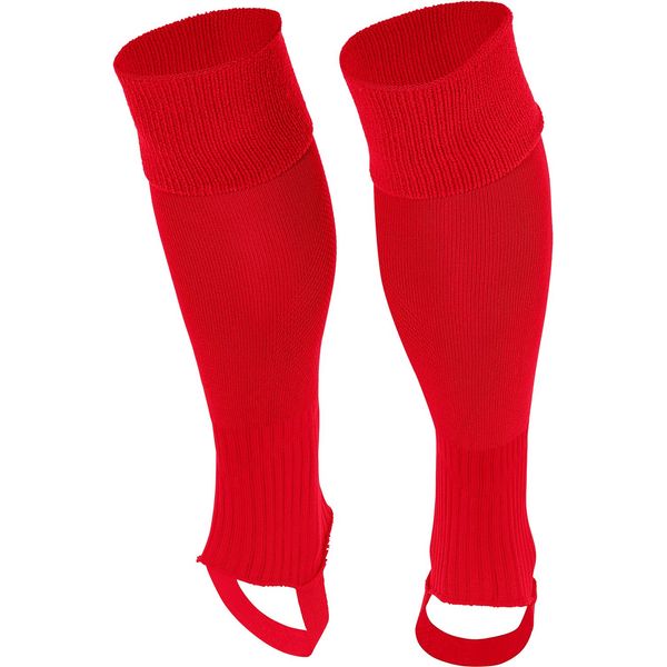 Stanno Uni Chaussettes De Football Footless - Rouge