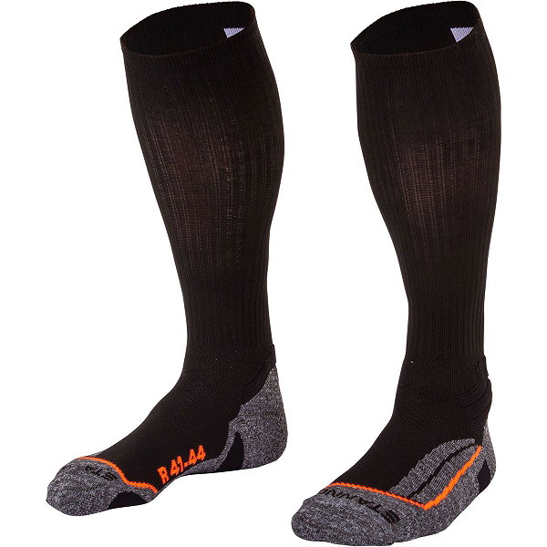 Stanno Stadium Chaussettes Indoor - Noir / Blanc