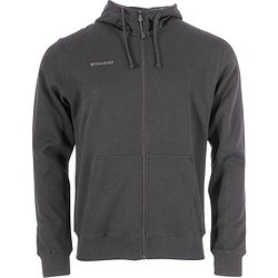 Vorschau: Stanno Base Hooded Sweat Full Zip Herren - Anthrazit